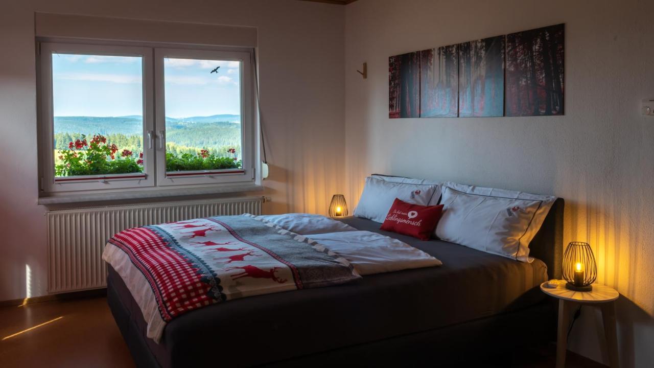 Ferienwohnung Fuchsbau Im Eg Des Ferienhauses Falkenhoehe Schwarzatal Экстерьер фото